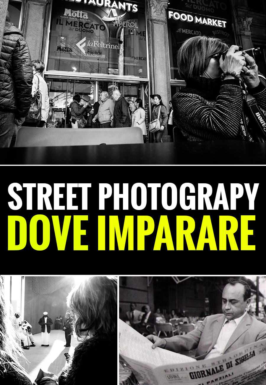 Dove imparare la street photography