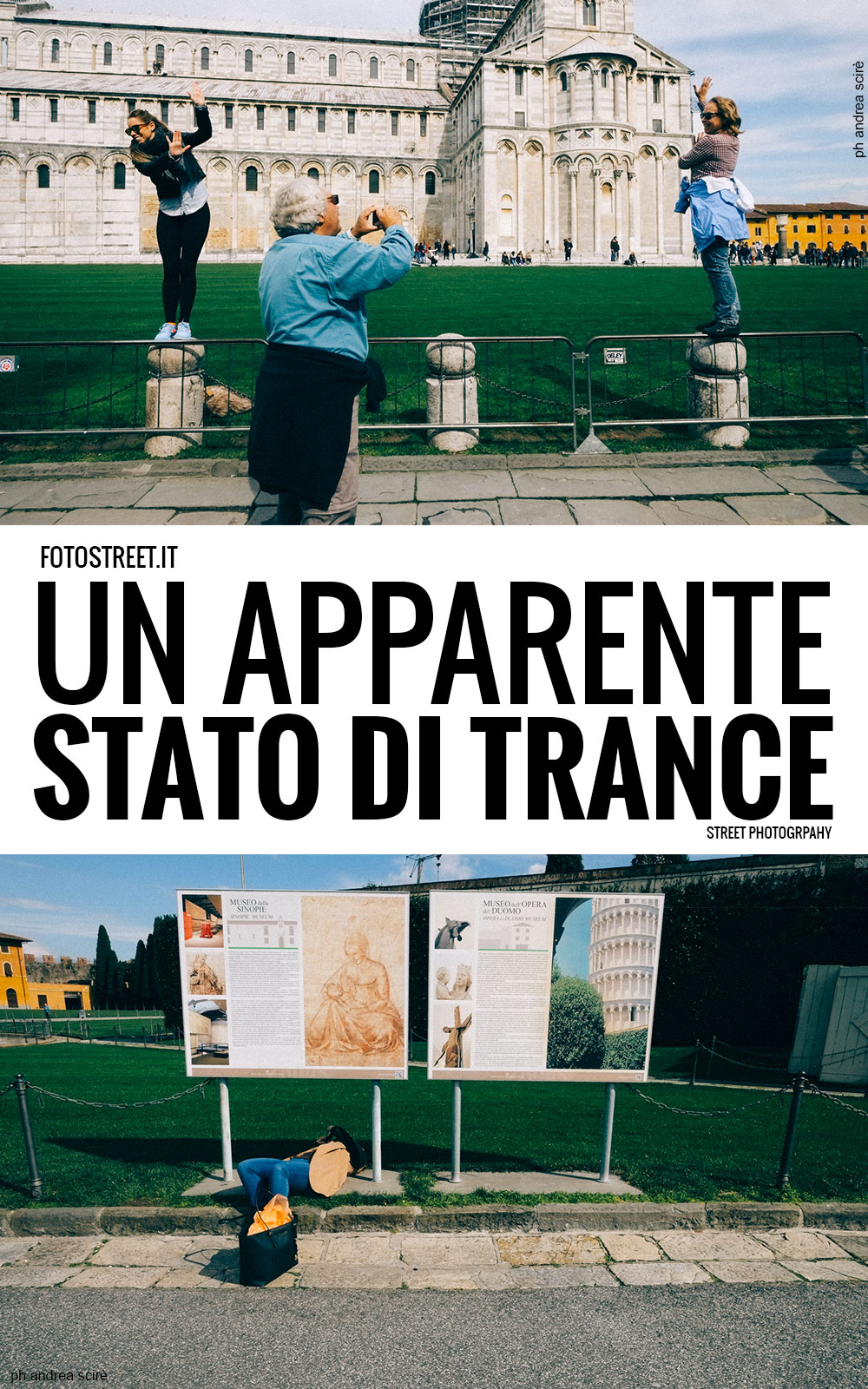 Un apparente stato di trance – Street Photography