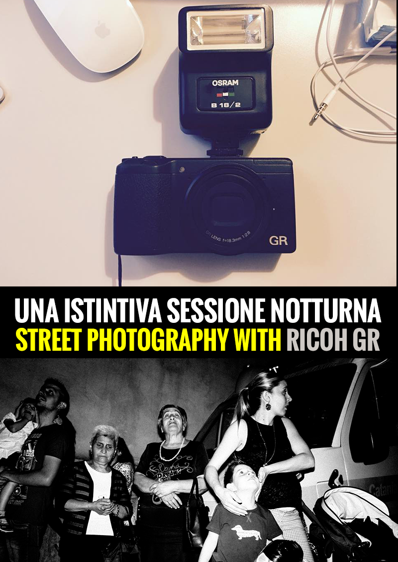 Una Istintiva Sessione Notturna • Street Photography Night Session a Palagonia – Sicilia