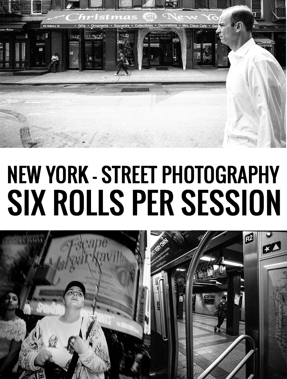 NEW YORK – SIX ROLLS PER SESSION