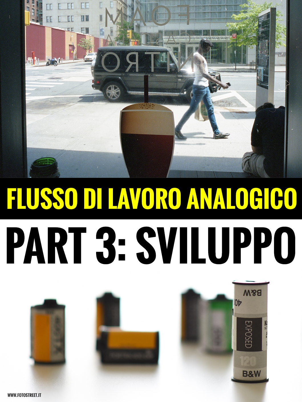 FLUSSO DI LAVORO ANALOGICO PART 3: SVILUPPO